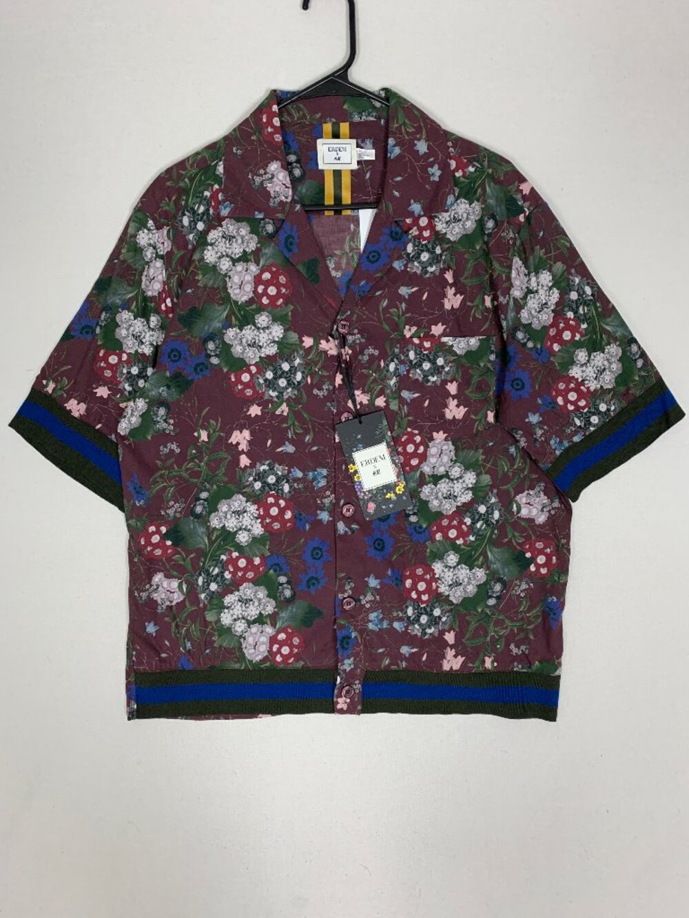 Erdem x H&M Floral Button-up Shirt Men's Medium NWT